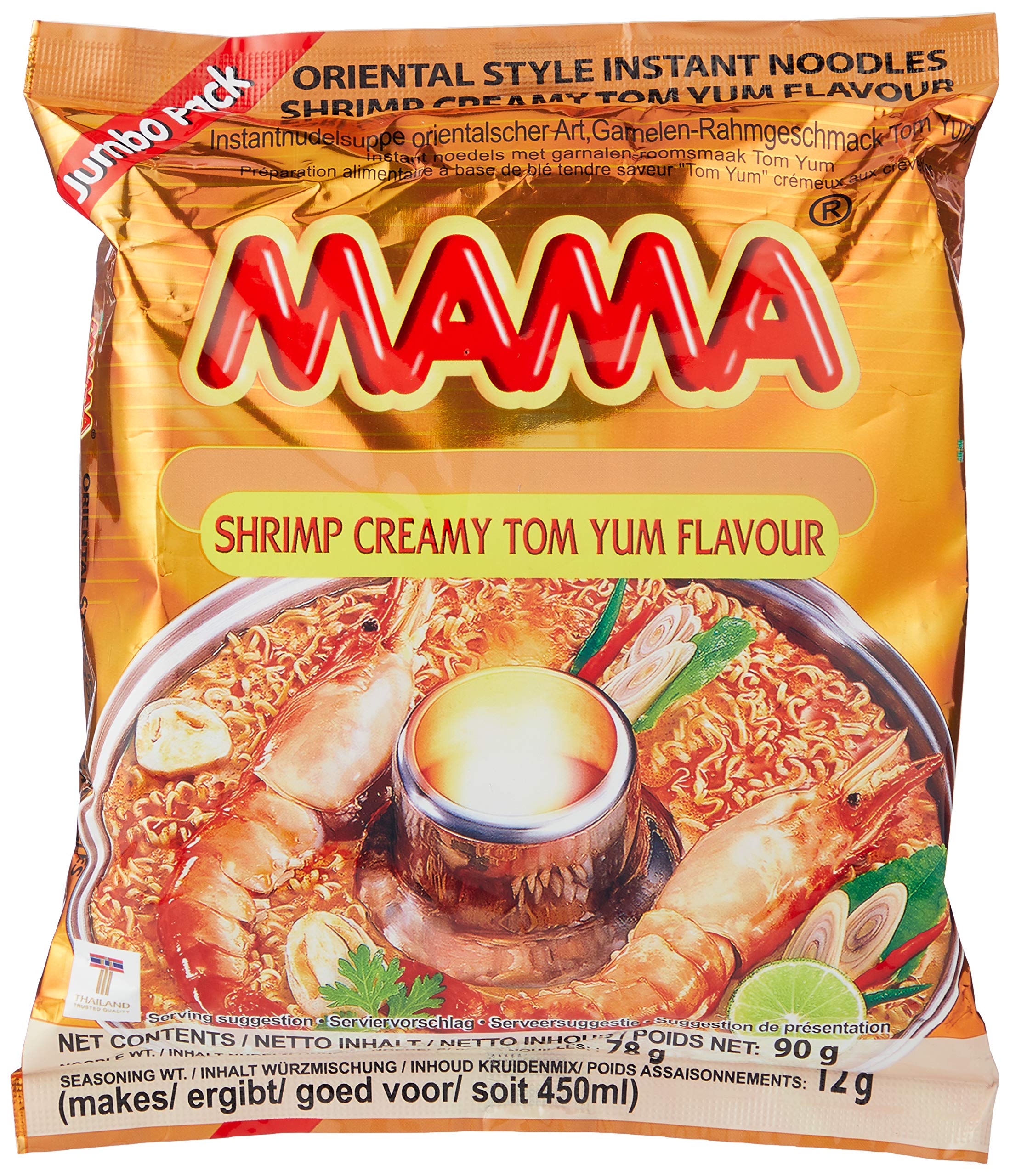 Mama Cremige Garnelennudeln mit Tom-Yum-Geschmack 90 g