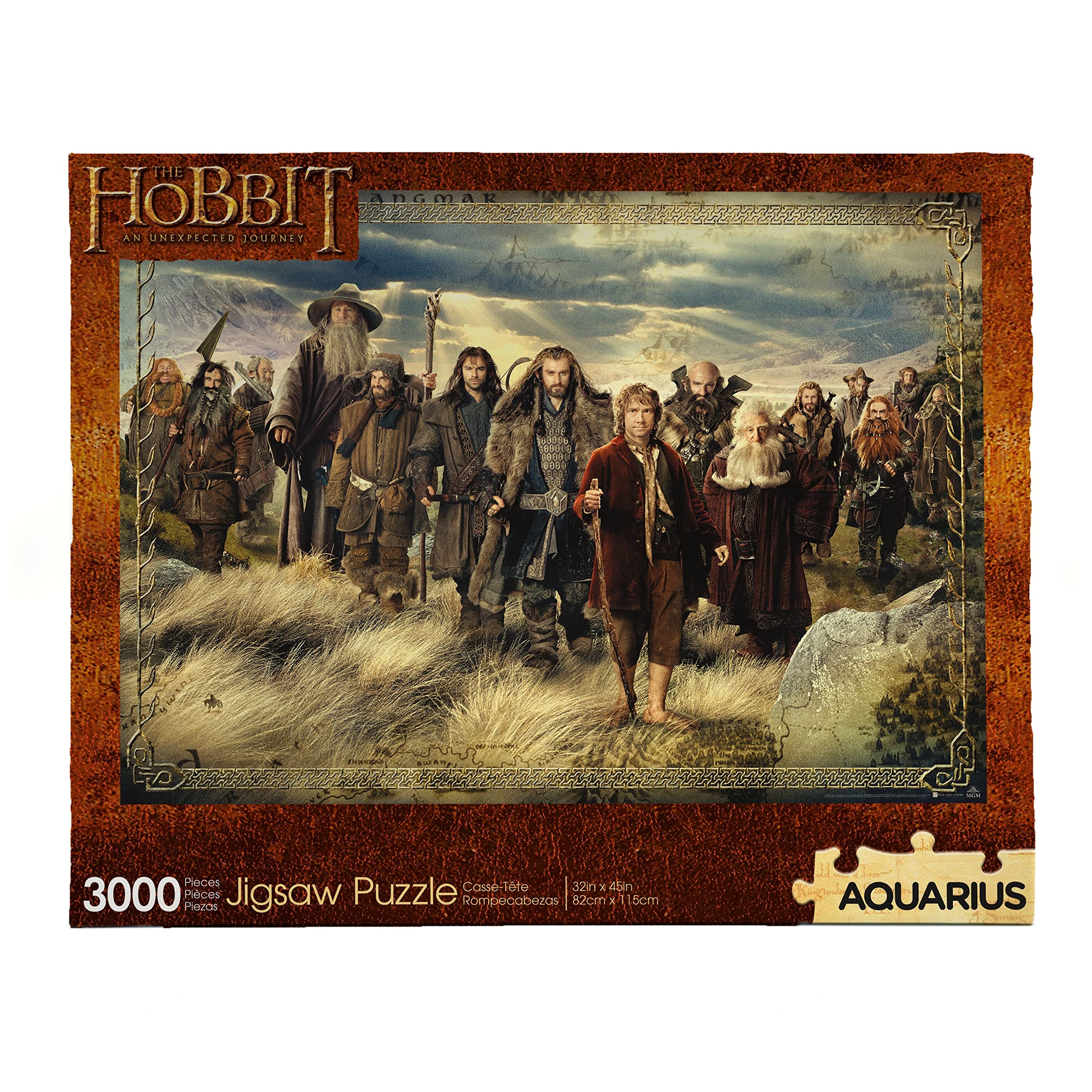 AQUARIUS Der Hobbit Puzzle (3000 Teile Puzzle) (68521)