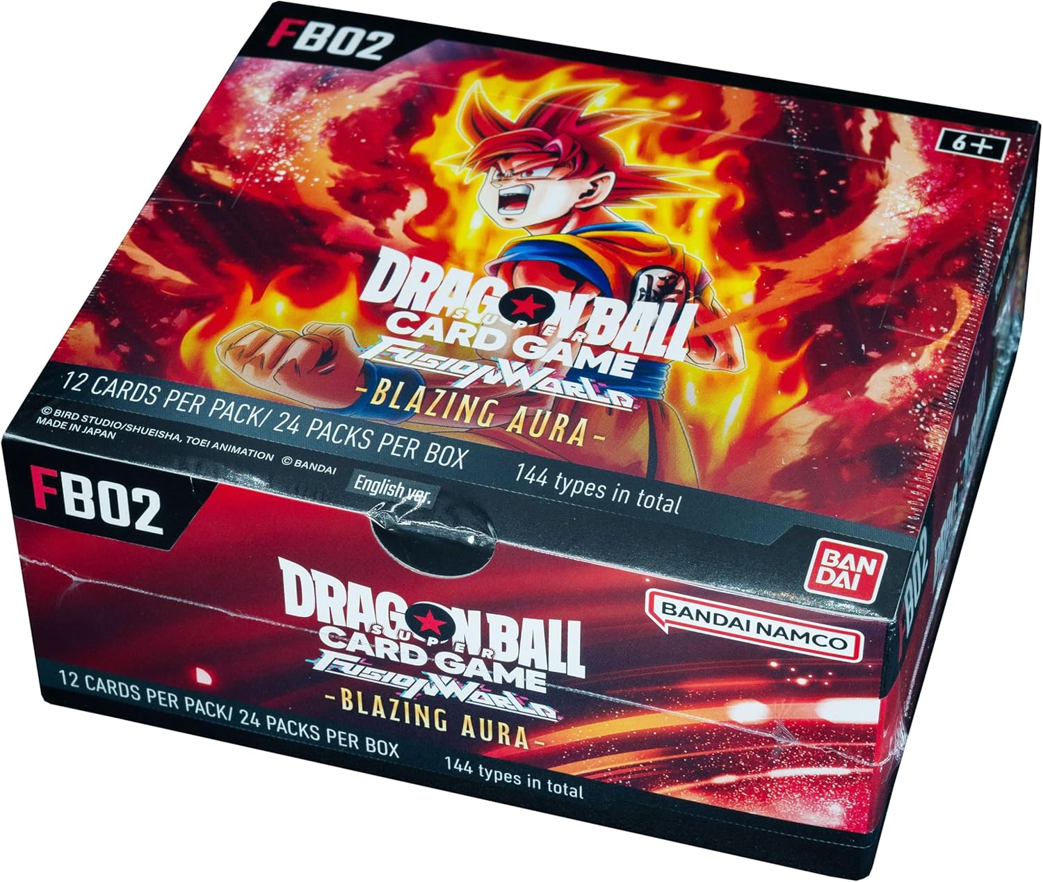Bandai Dragon Ball Super CG: Fusion World 02 Booster-Display