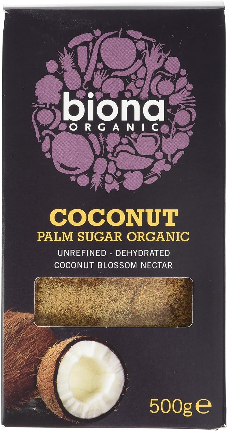 Biona Kokosnuss-Palmzucker, unraffiniert, 500 g