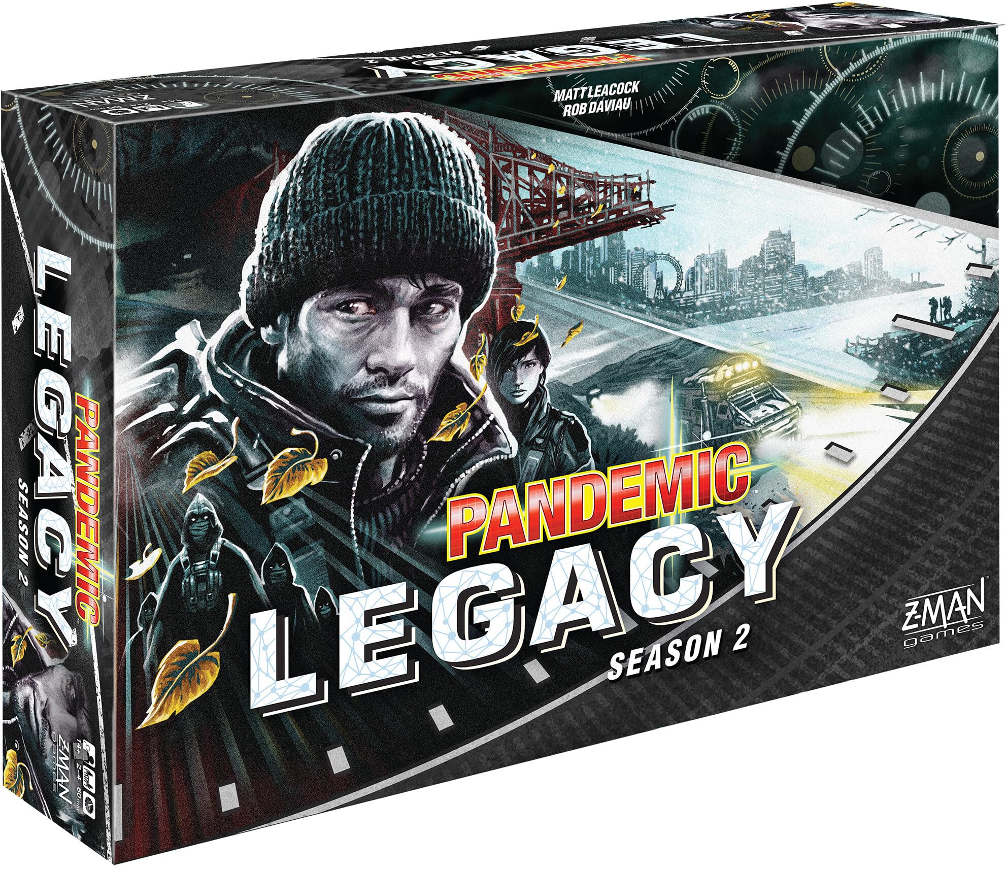 Z-Man Games Pandemic Legacy Staffel 2 Black Edition Brettspiel