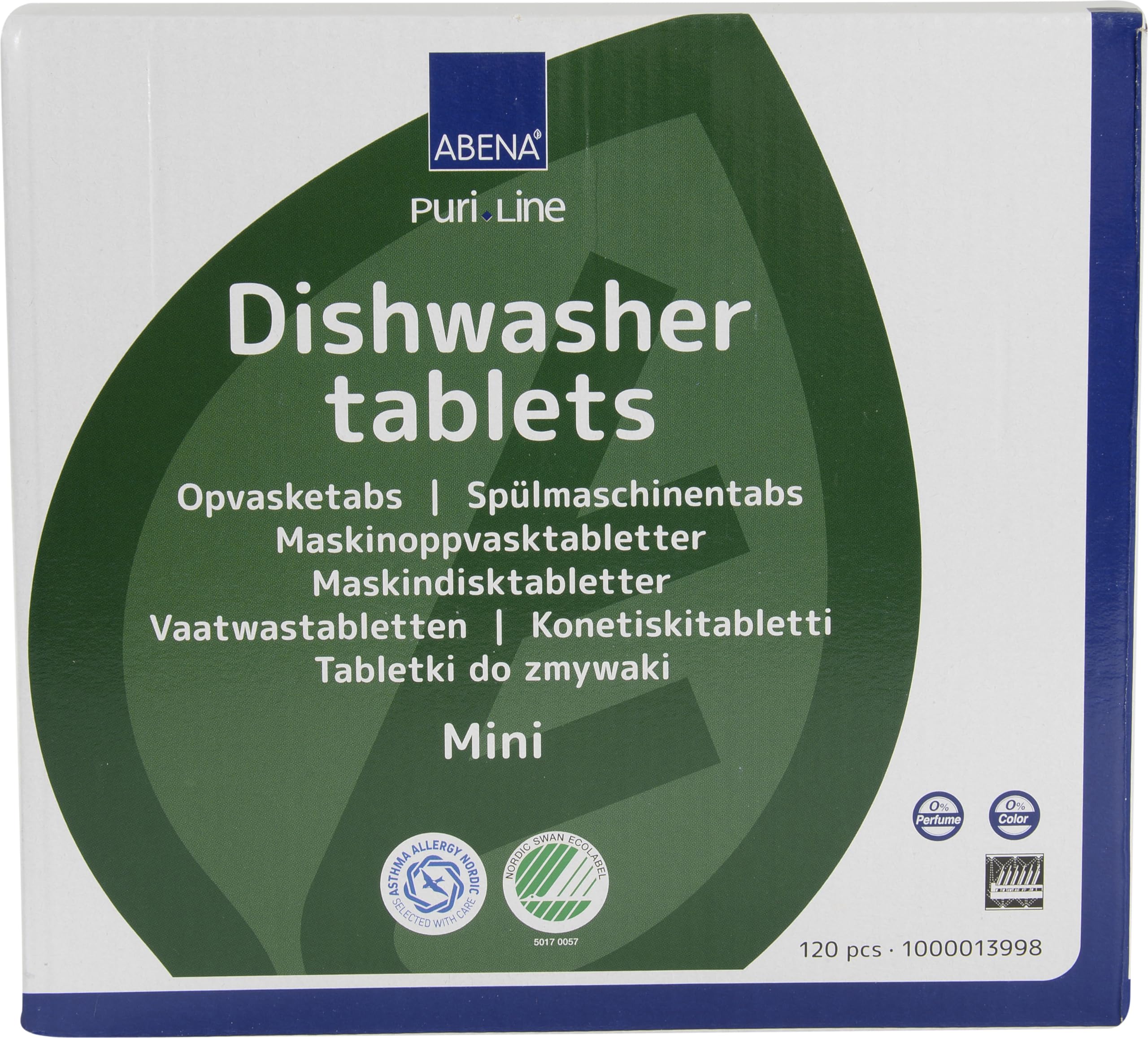 ABENA PuriLine Geschirrspültabs – 120er-Packung Spülmittelkapseln