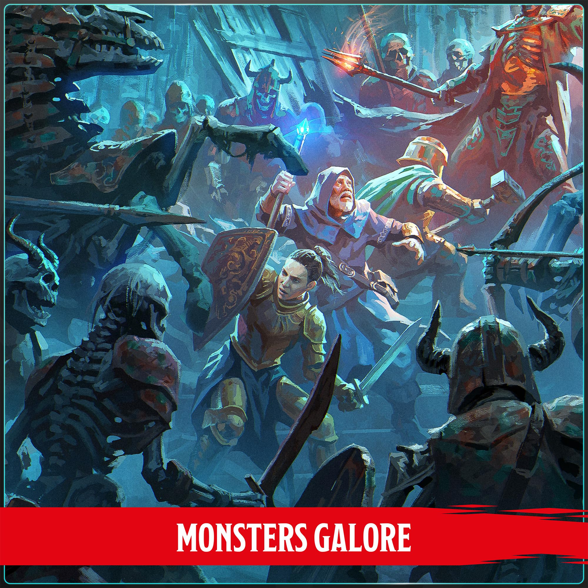 Wizards of the Coast Dungeons & Dragons 2024 Monsterhandbuch Grundregelwerk