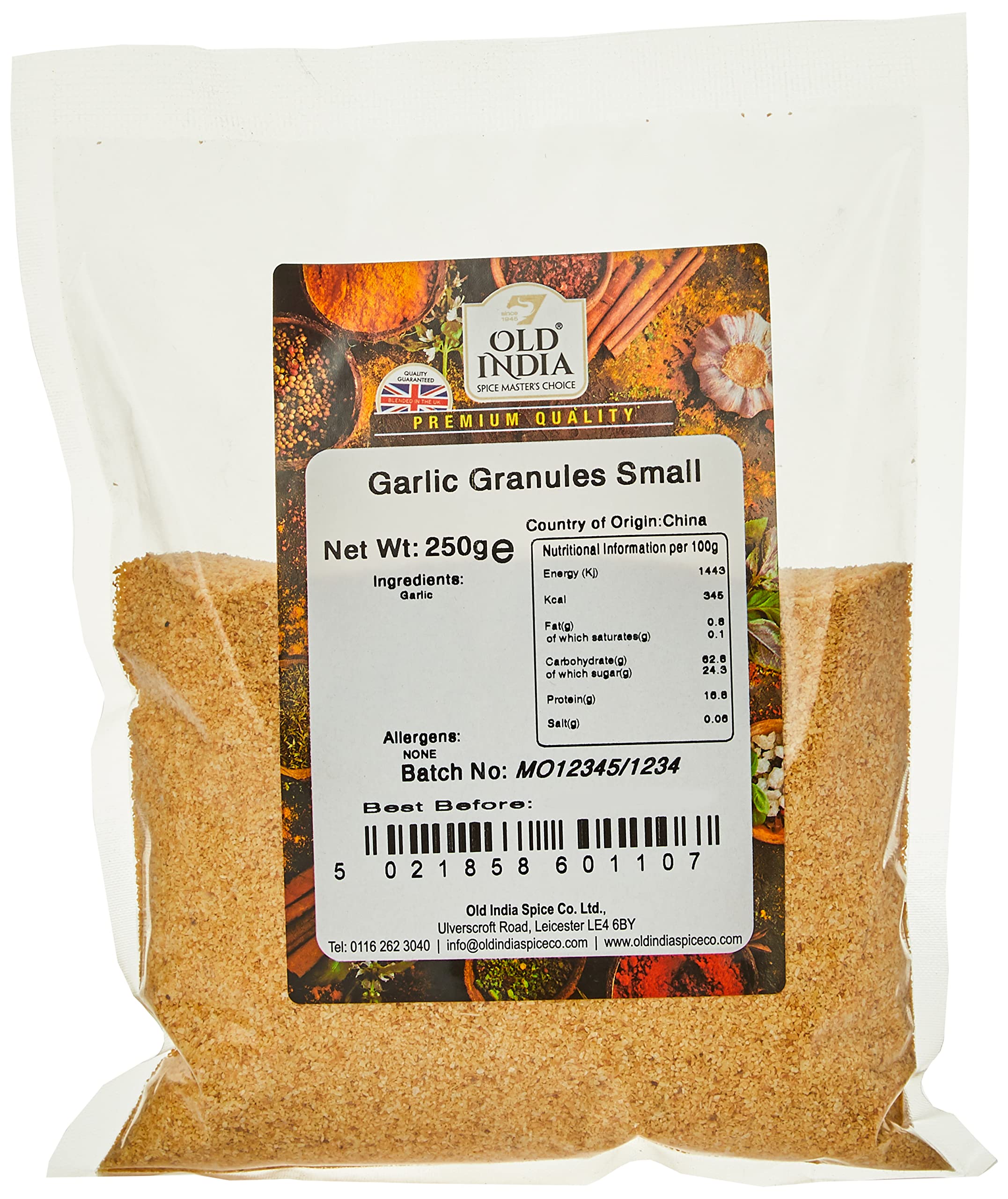 Old India Knoblauchgranulat 250g