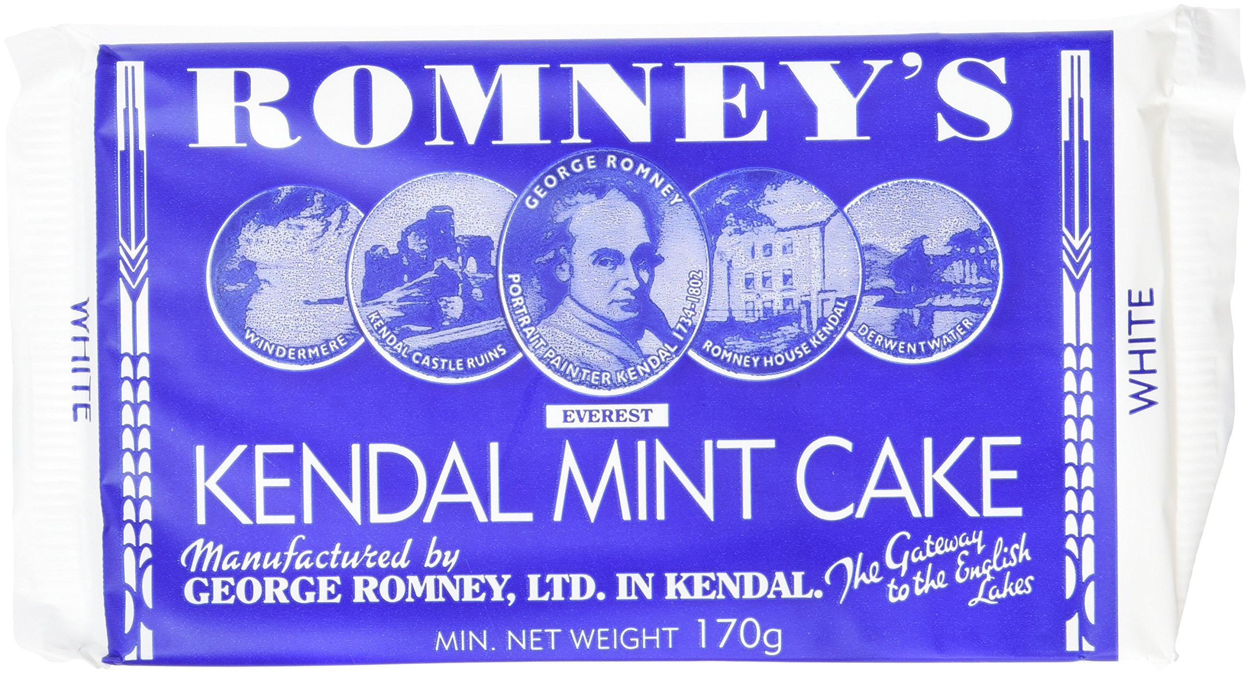 Romney's Kendal Mint Cake - 170 g Energie-Minz-Riegel