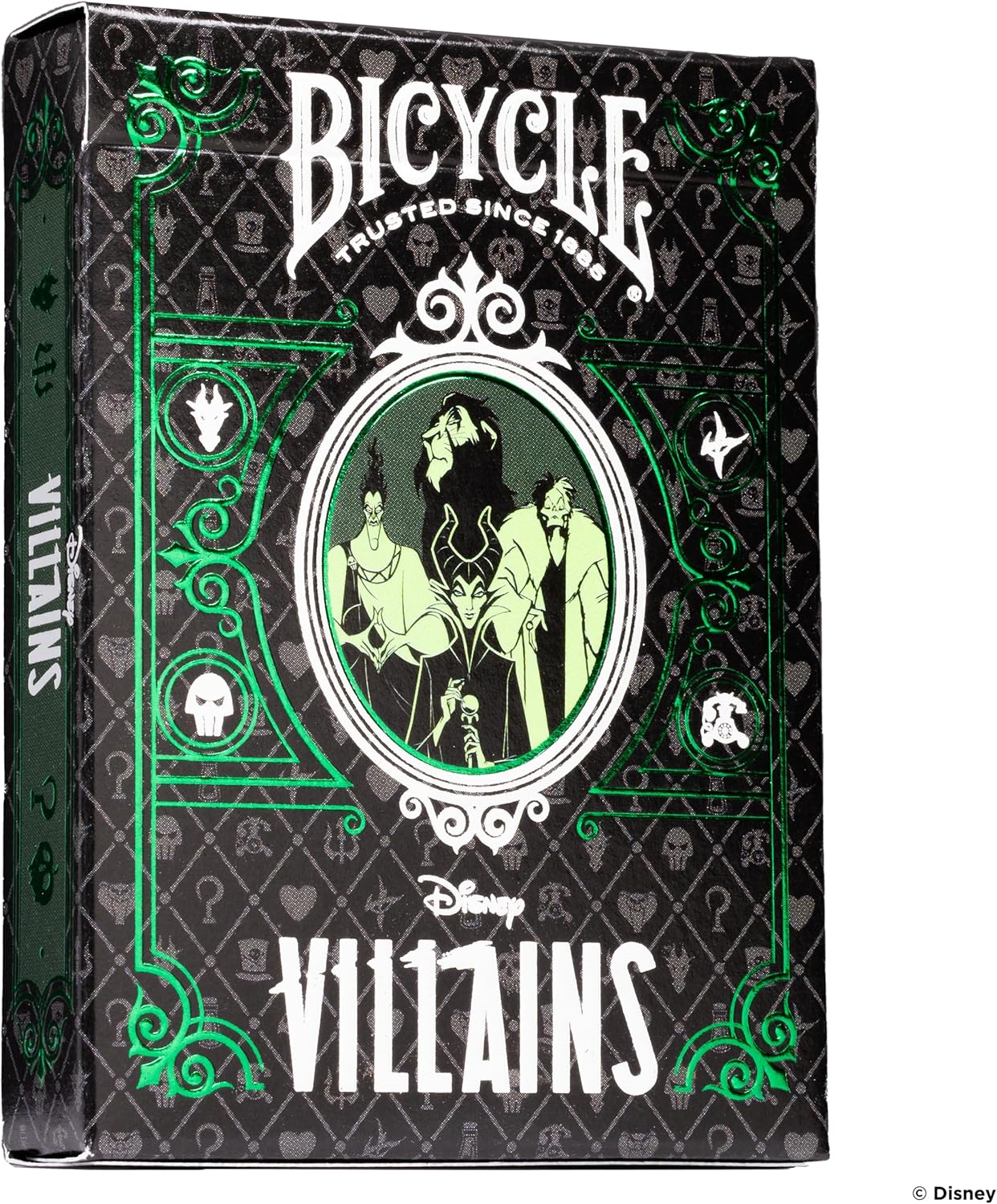 Bicycle Disney Villains Spielkarten – 12 Villains Sammelkartenspiel