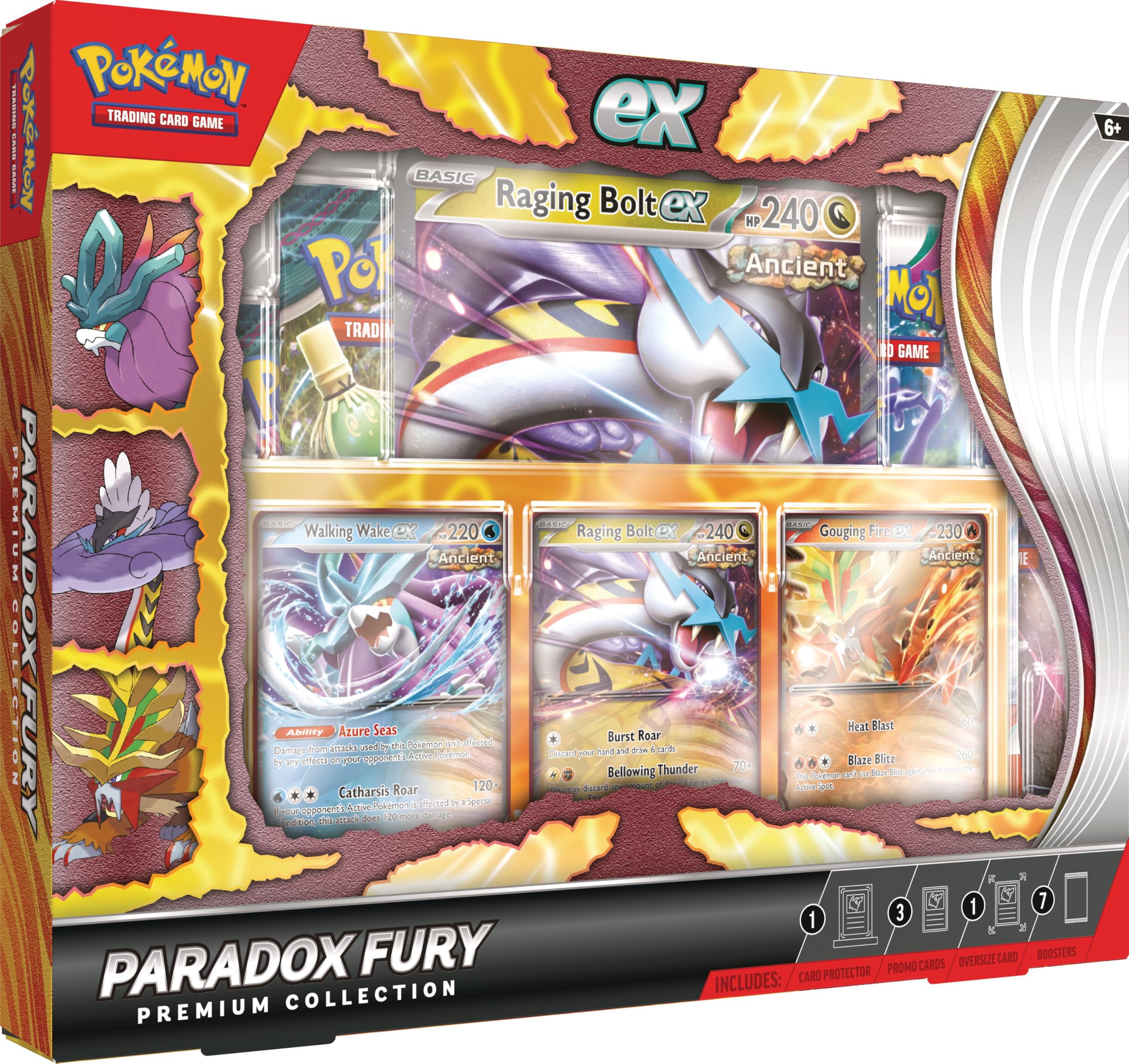 Pokémon-Sammelkartenspiel: Paradox Fury Premium-Kollektion
