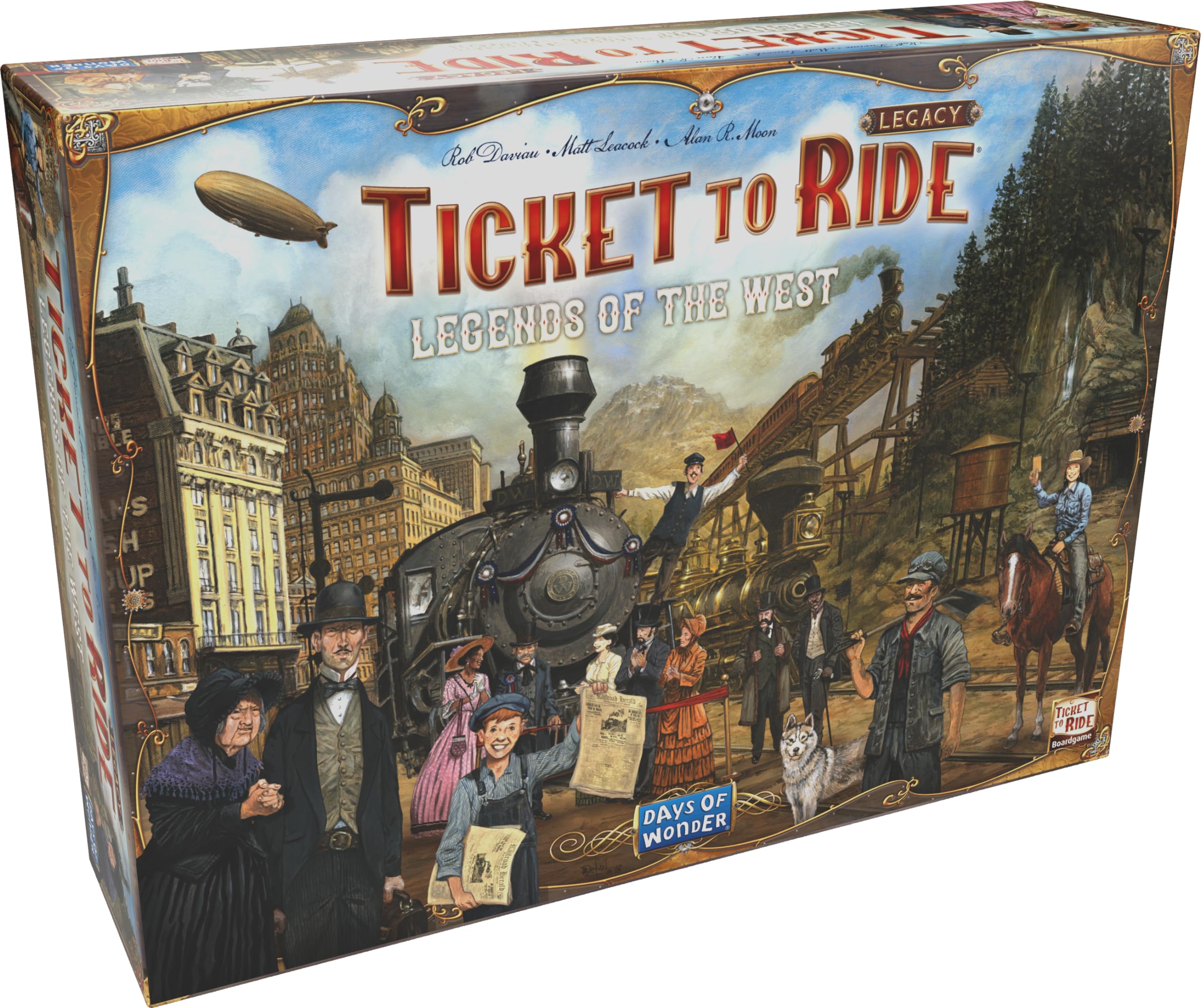 Days of Wonder Ticket to Ride Legacy - Legends of the West Brettspiel