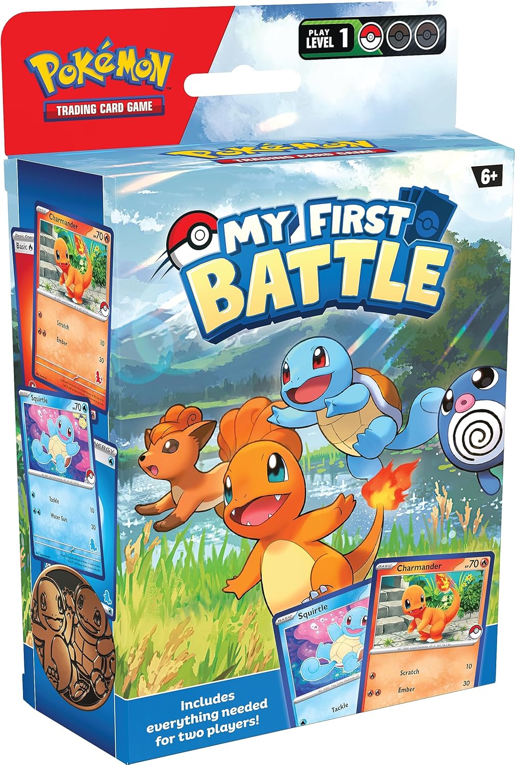 Pokémon-Sammelkartenspiel: Mein erster Kampf – Glumanda- und Schiggy-Minidecks