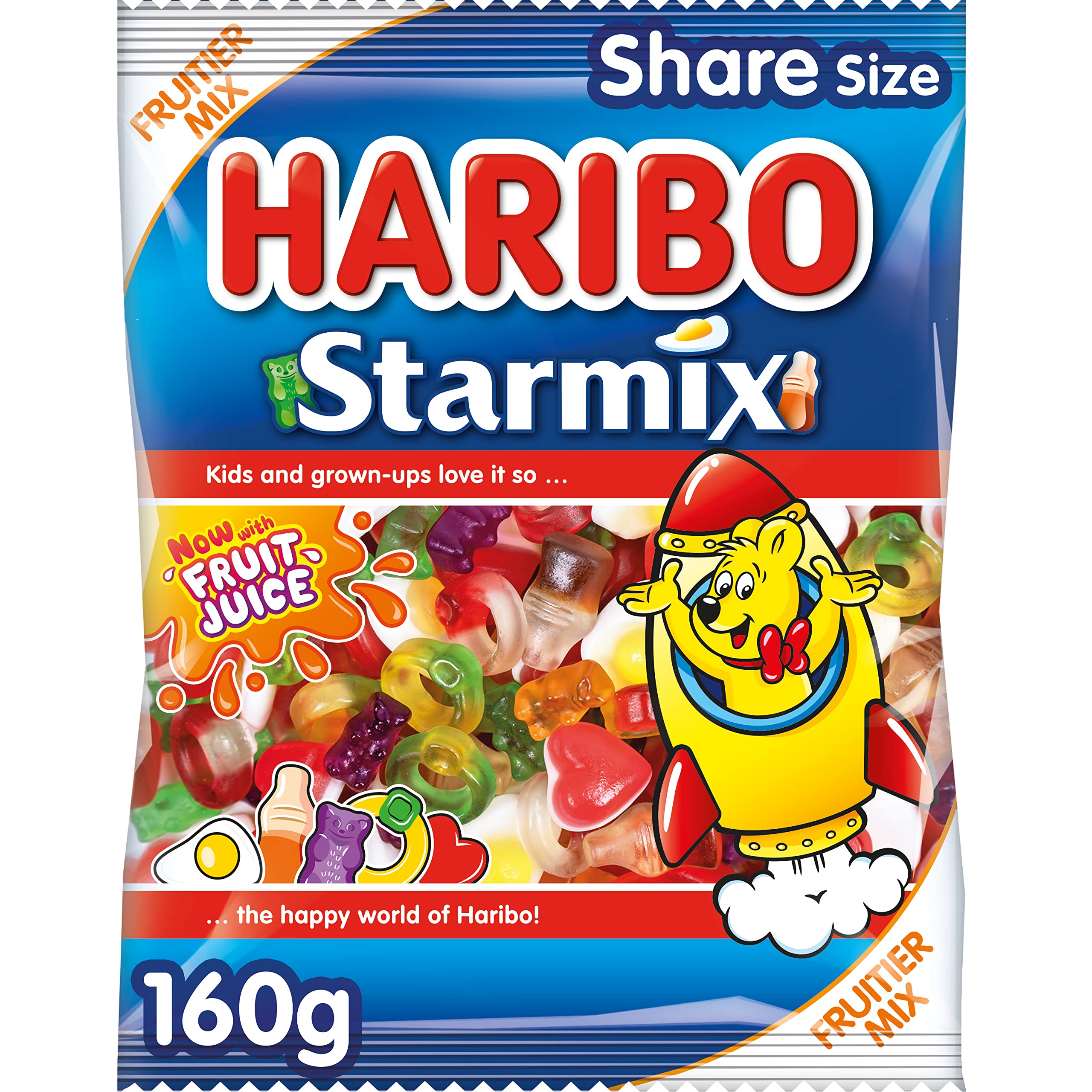 HARIBO Starmix 160g Fruchtgummi-Süßigkeitenmischung