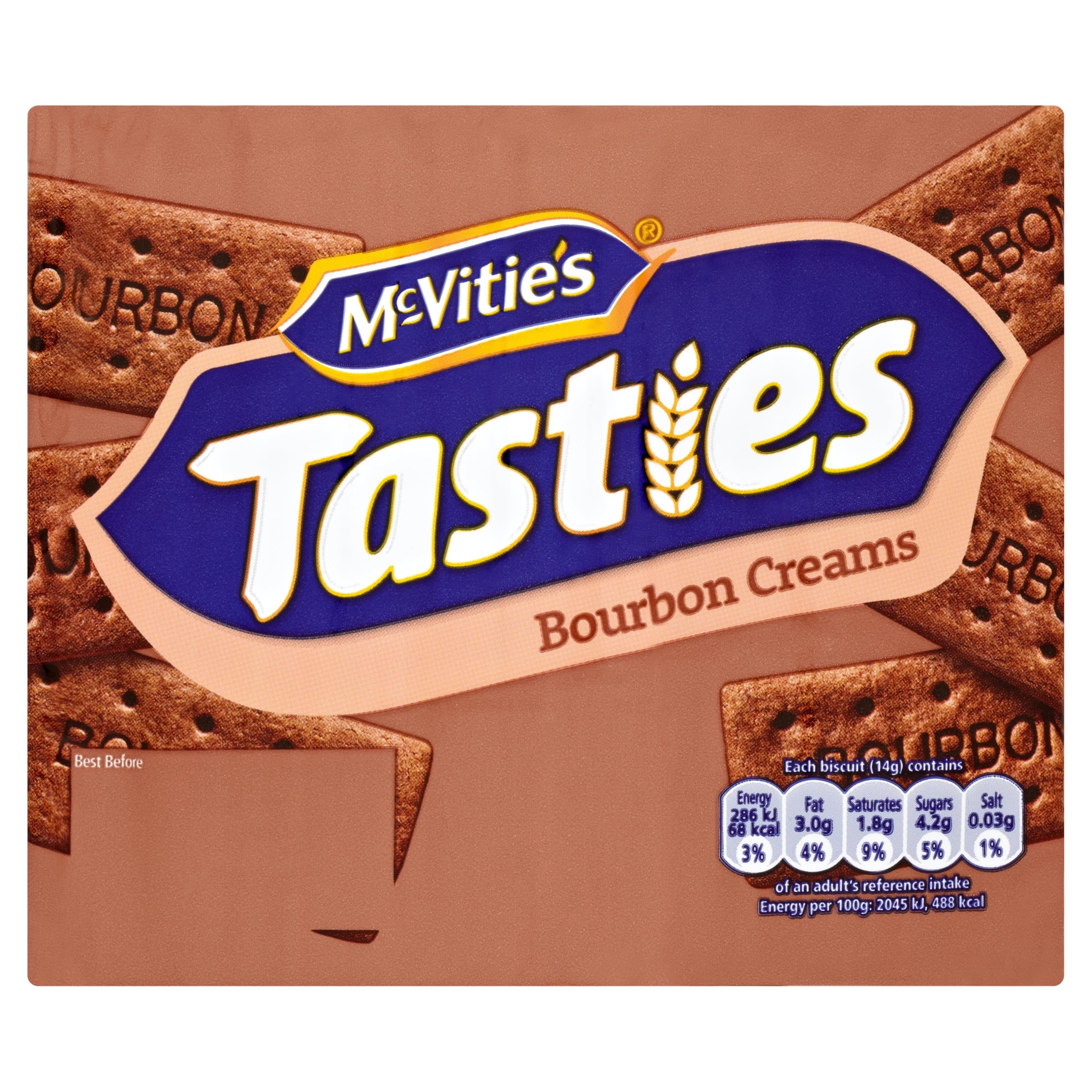 McVitie's Tasties Bourbon Creams Kekse 300 g (1er Pack)