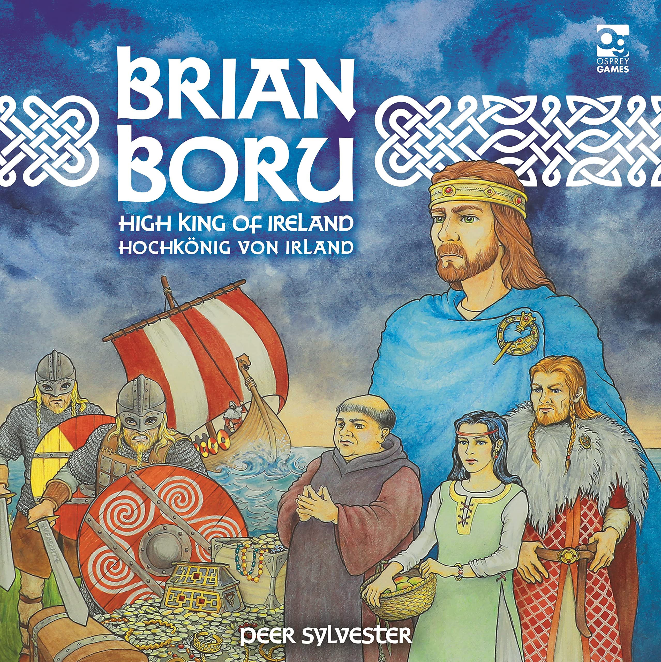 Osprey Games Brian Boru: High King of Ireland Brettspiel