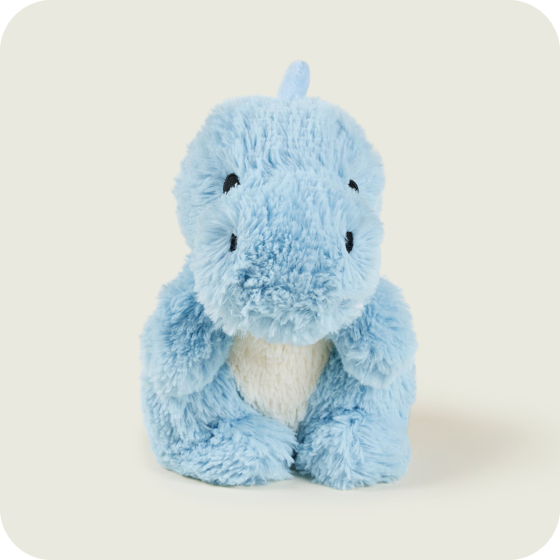 Warmies Baby-Dinosaurier, Blau – mikrowellengeeignetes Plüschtier mit französischem Lavendelduft