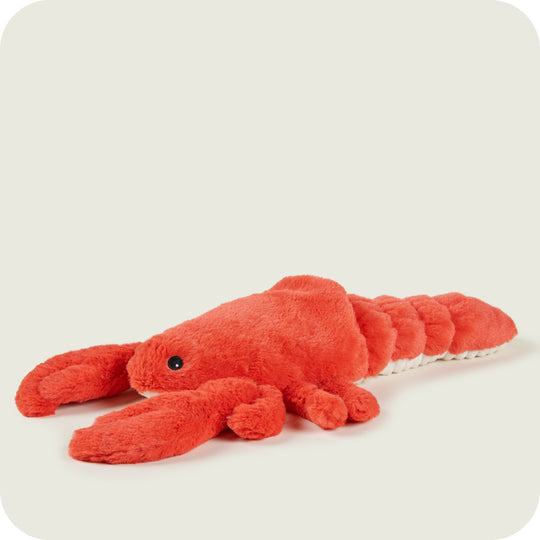 Warmies – 33 cm großes, mikrowellengeeignetes Plüschtier „Hummer“ mit französischem Lavendelduft