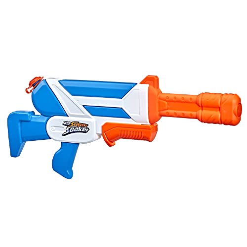 Nerf Super Soaker Twister Wasserblaster – 2 wirbelnde Strahlen, 1000 ml Tank