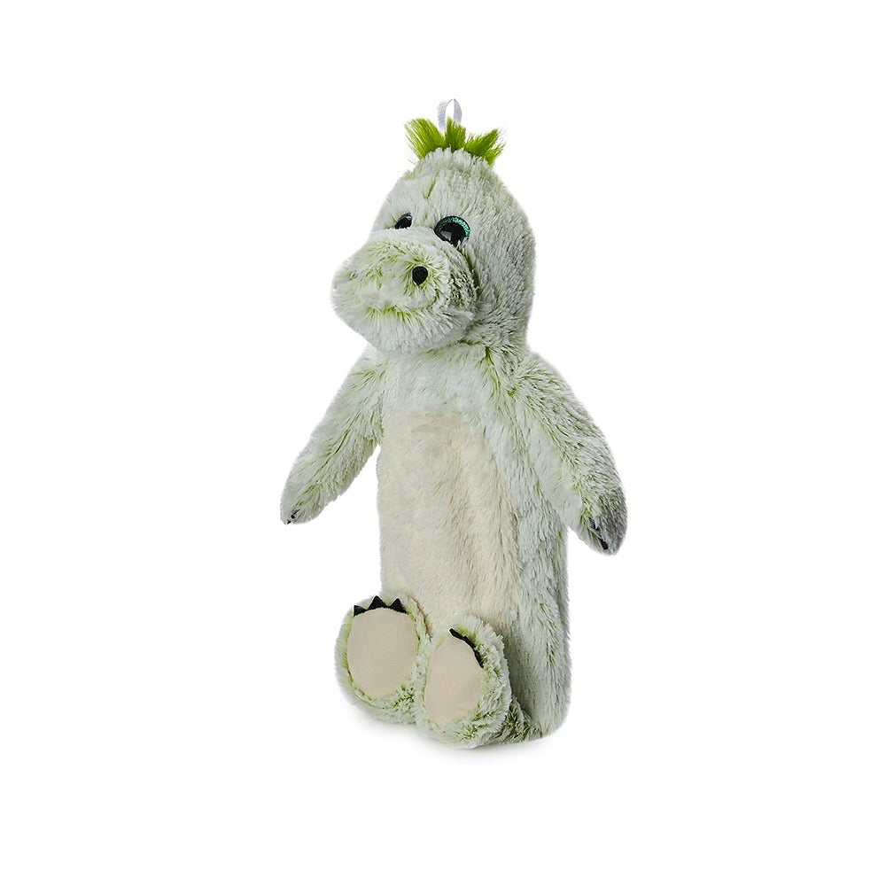 Warmies - Marshmallow-Dinosaurier, quadratisch, 3D-Wärmflasche