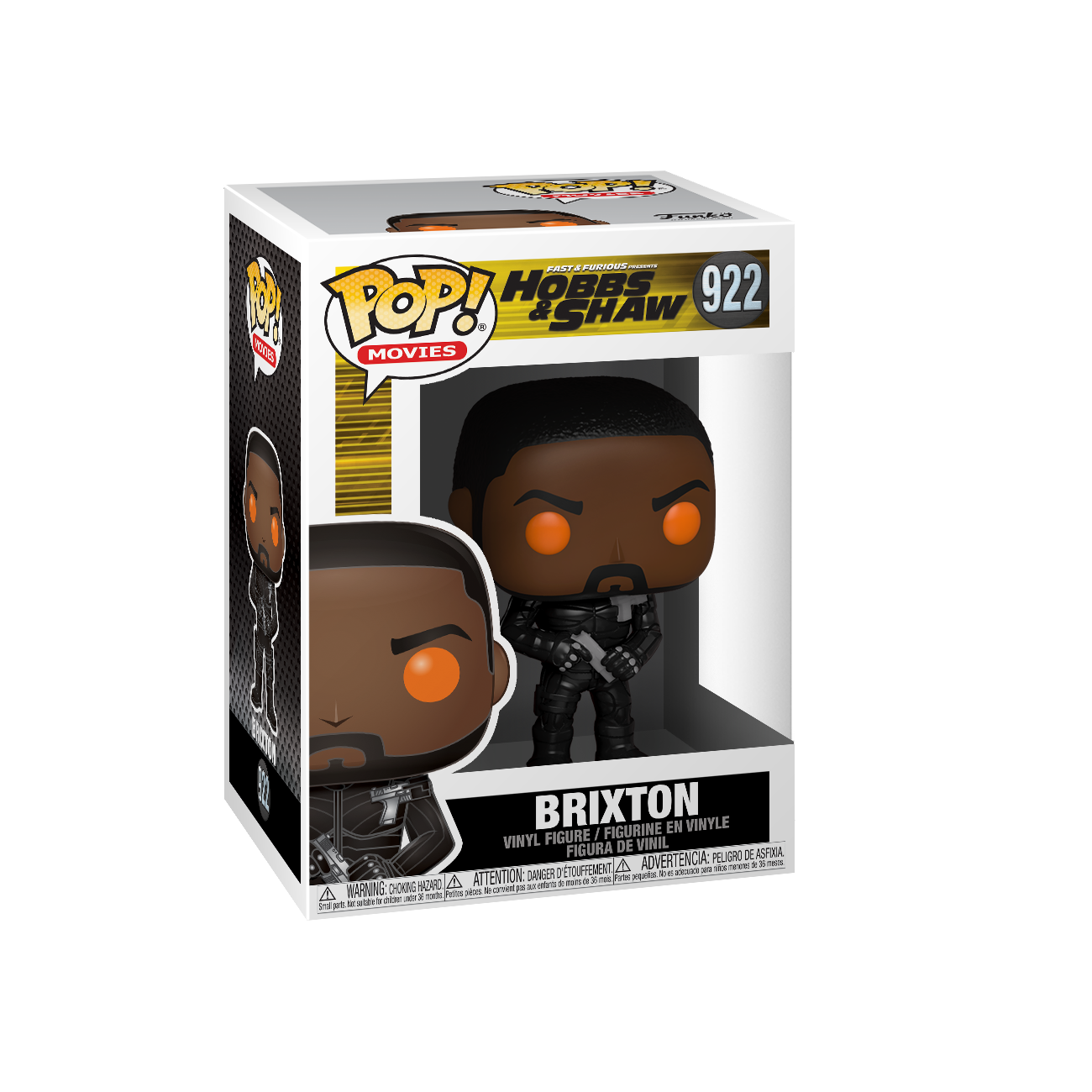 Funko Pop! Movies Hobbs & Shaw - Brixton Vinyl Figur #922 (47754)