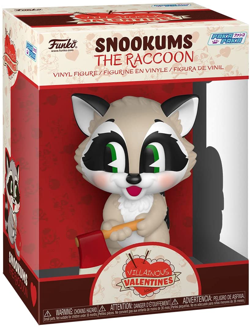 Funko Pop! Villainous Valentines - Waschbär Vinyl Figur (59534)