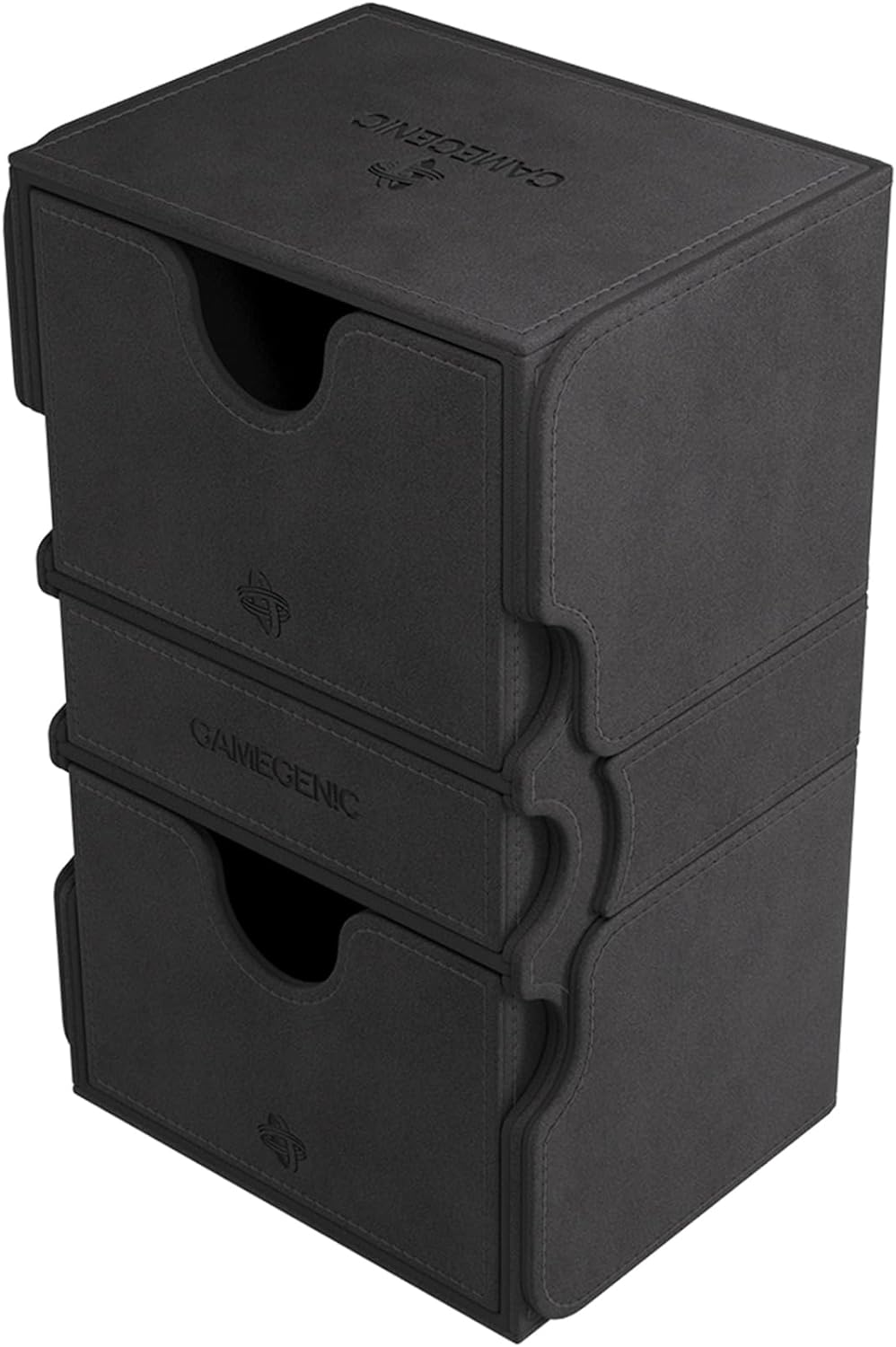 Gamegenic Stronghold 200+ XL Schwarz – Extra große Deckbox für Kartenspiele