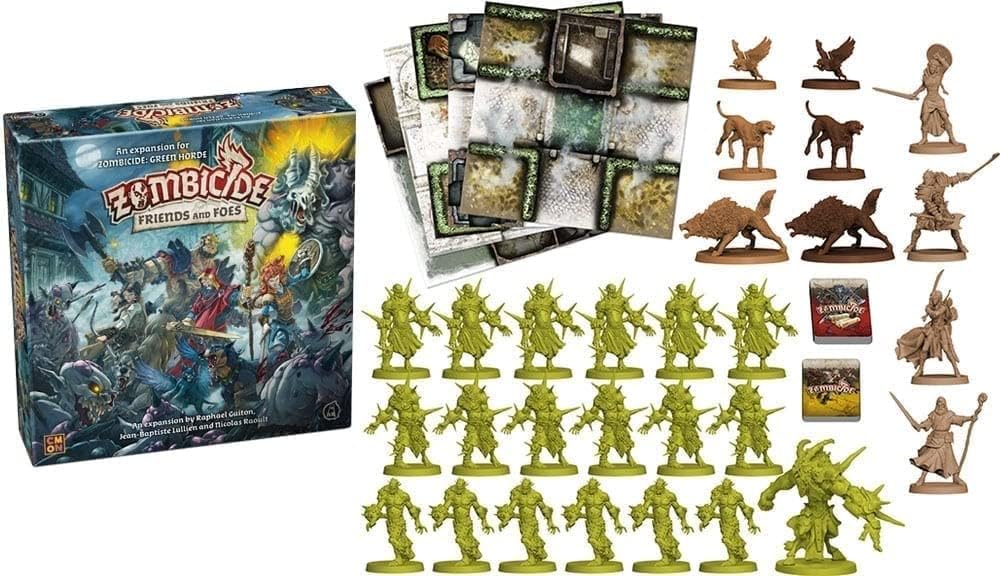 CMON Zombicide Green Horde: Freunde und Feinde-Erweiterung