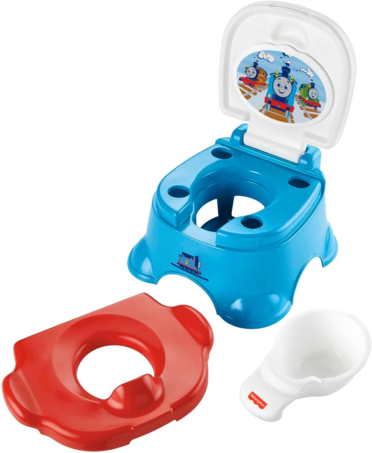 Fisher-Price Thomas & Friends 3-in-1 Töpfchentrainingstoilette mit Tritthocker