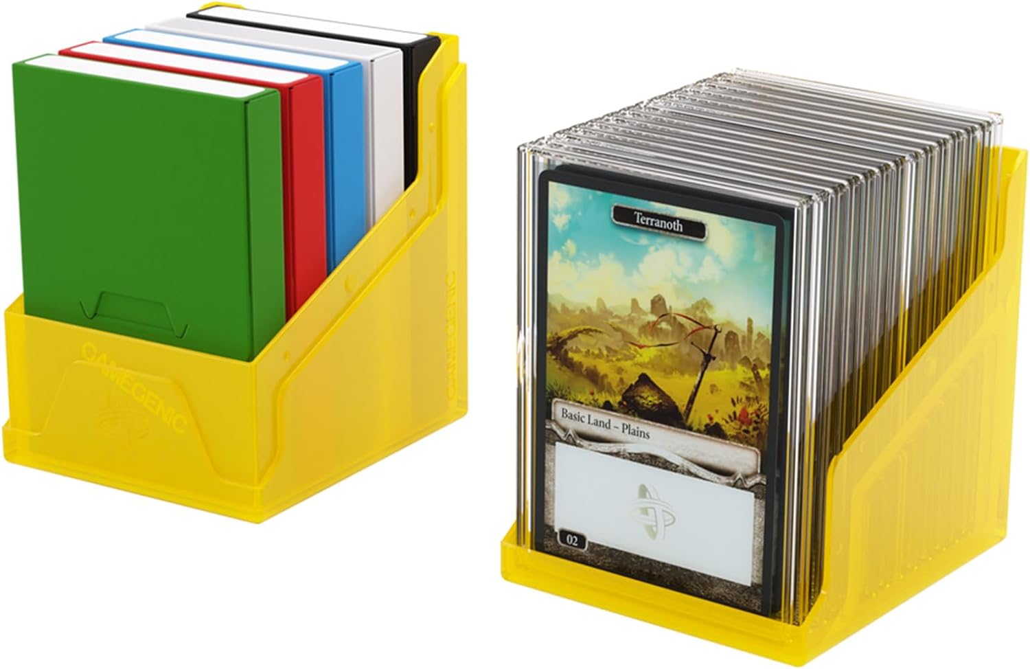 Gamegenic Bastion 100+ XL Deckbox für Sammelkarten, Gelb
