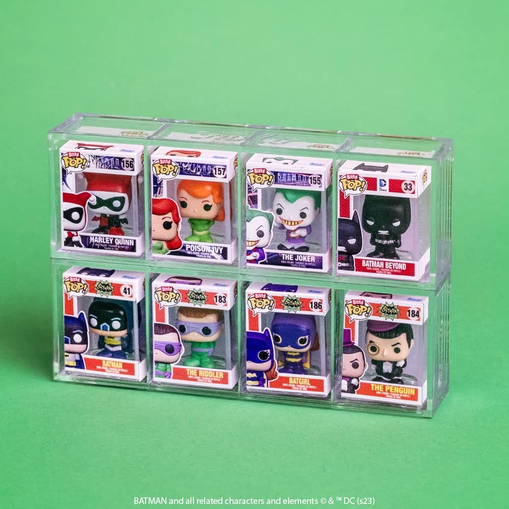 Funko Bitty Pop! DC Comics 4er-Pack Serie 1 – Batman, Robin, Scarecrow & Mystery Vinylfiguren (71311)