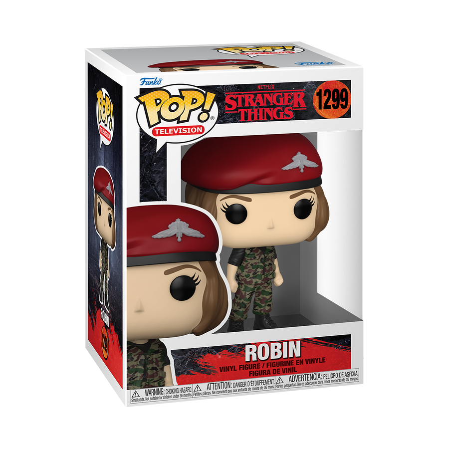 Funko Pop! Television Stranger Things - Robin Hunter Outfit Vinylfigur (65635)