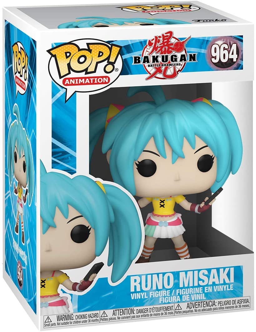 Funko Pop! Animation Bakugan Battle Brawlers - Runo Misaki Vinylfigur (54455)
