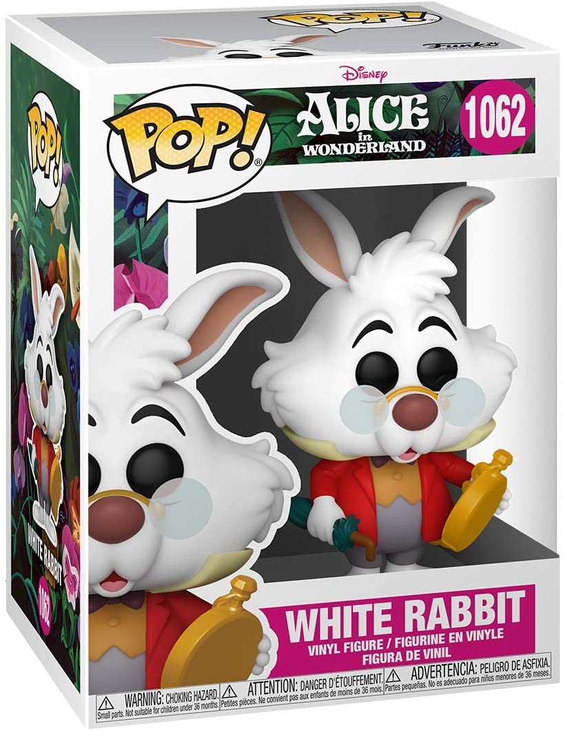 Funko Pop! Disney Alice im Wunderland – Weißes Kaninchen mit Uhr Vinylfigur (55739)