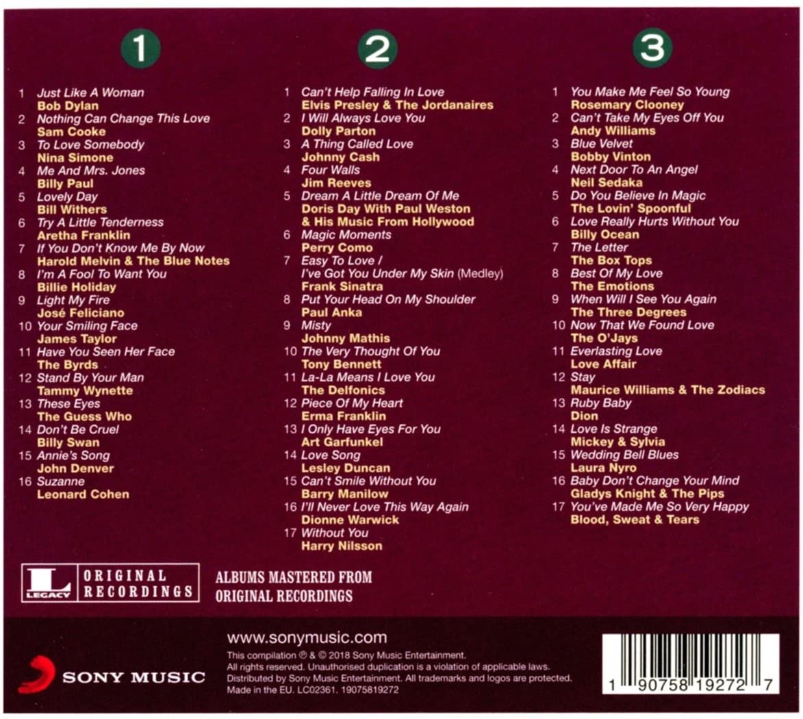 The Real... Love - 3CD-Kompilation Audio-CD