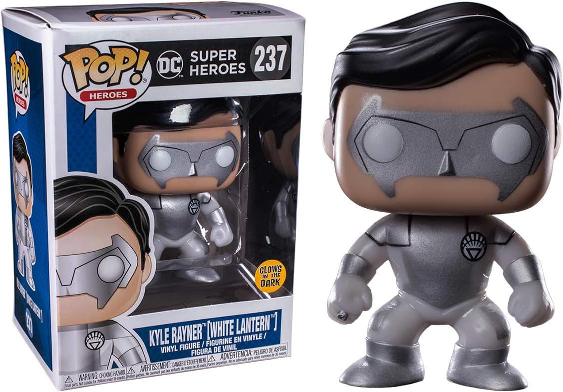Funko Pop! Heroes DC Super Heroes – Kyle Rayner White Lantern Glow in the Dark Vinylfigur