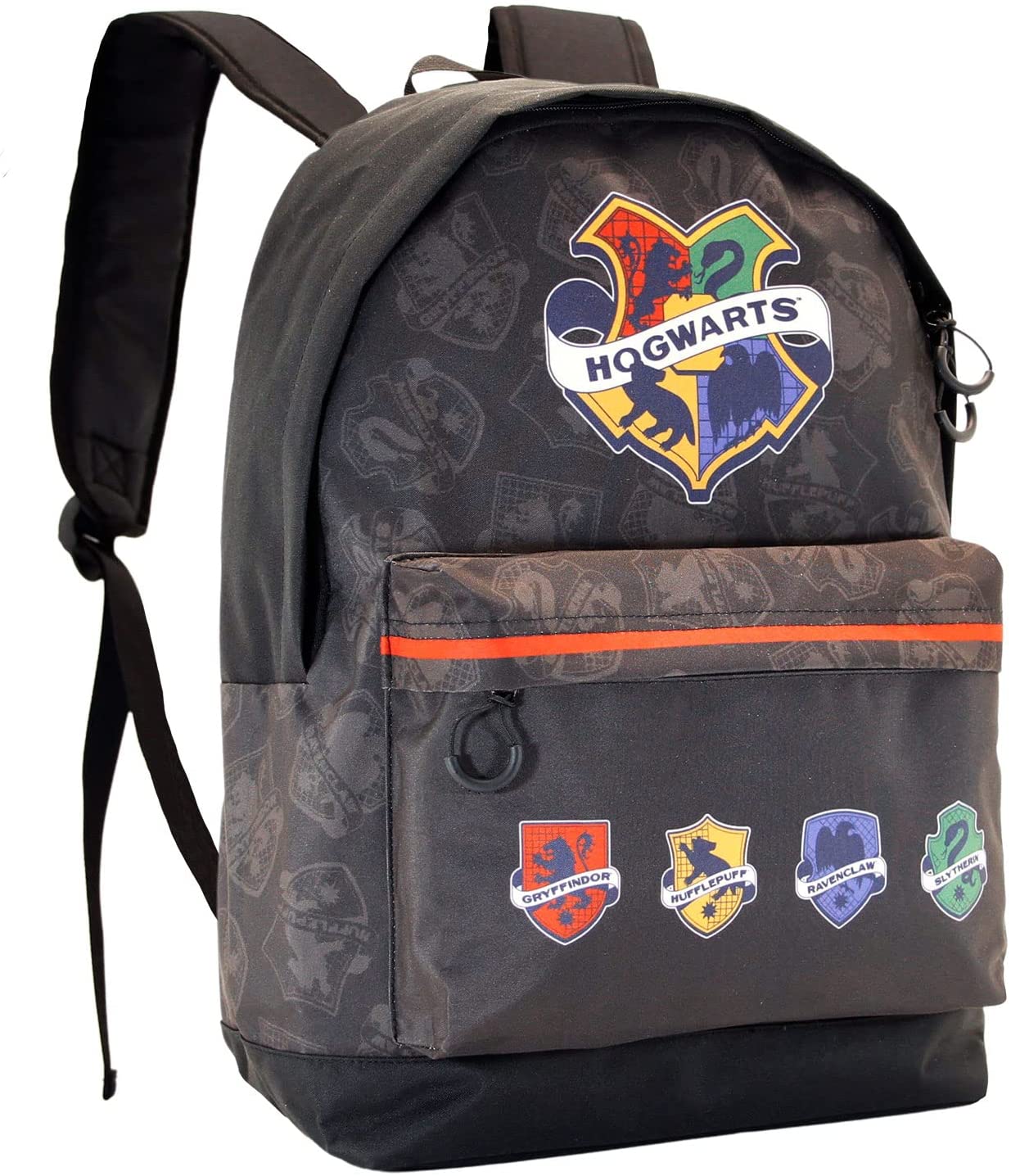 Karactermania Harry Potter College Fan-Rucksack, Grau