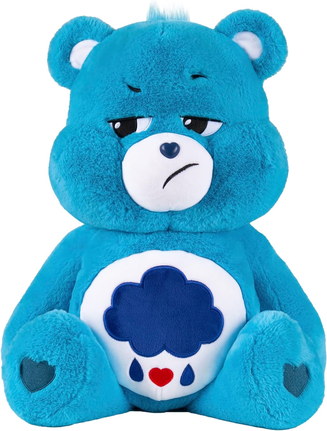 Care Bears 60 cm Jumbo-Plüschtier – Grumpy Bear, Kuscheltier für Kinder ab 3 Jahren