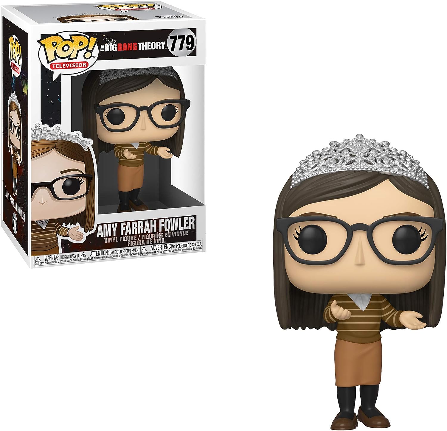 Funko Pop! TV: The Big Bang Theory - Amy Farrah Fowler Vinylfigur (38581)