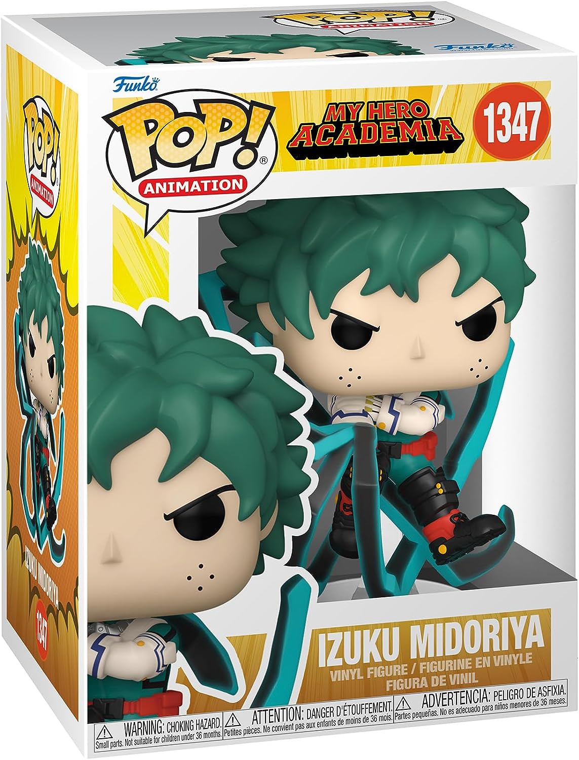 Funko Pop! Animation My Hero Academia – Izuku Midoriya (Black Whip) Vinylfigur #1347