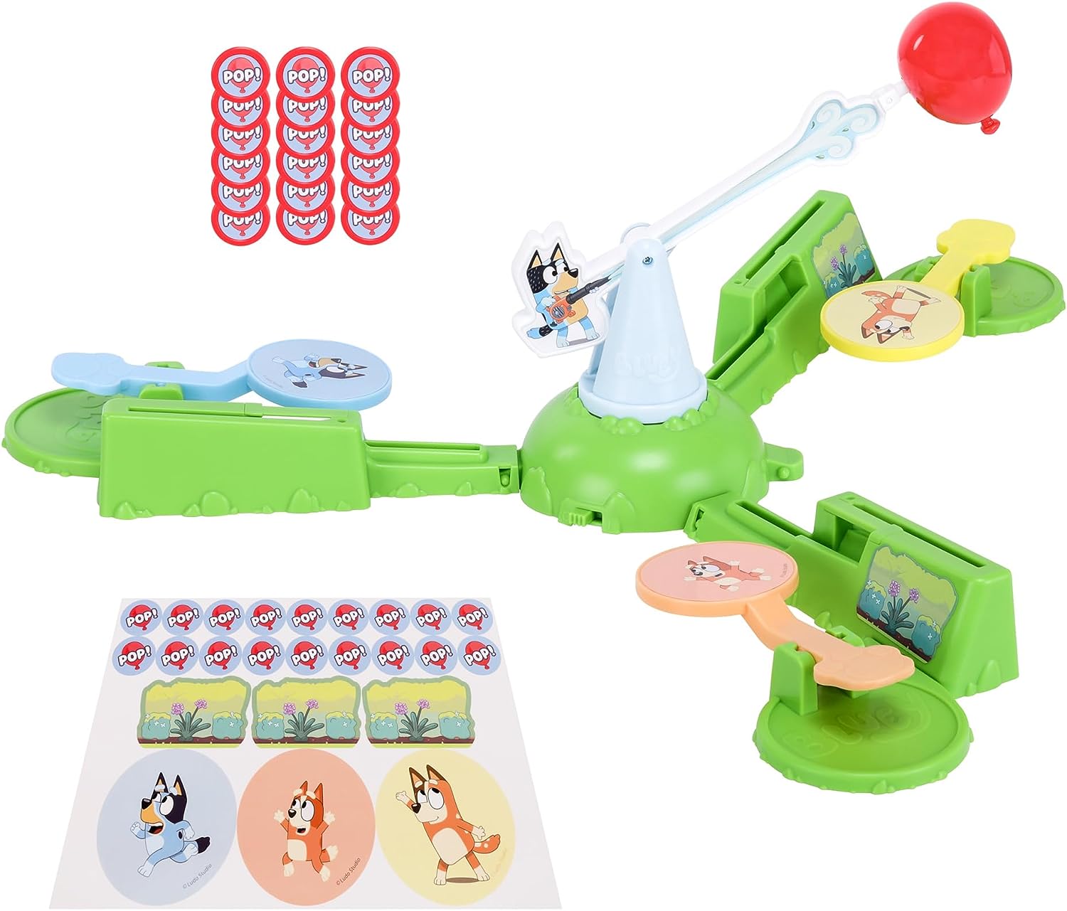 Bluey Keepy Uppy Motorisiertes Spiel (90973)