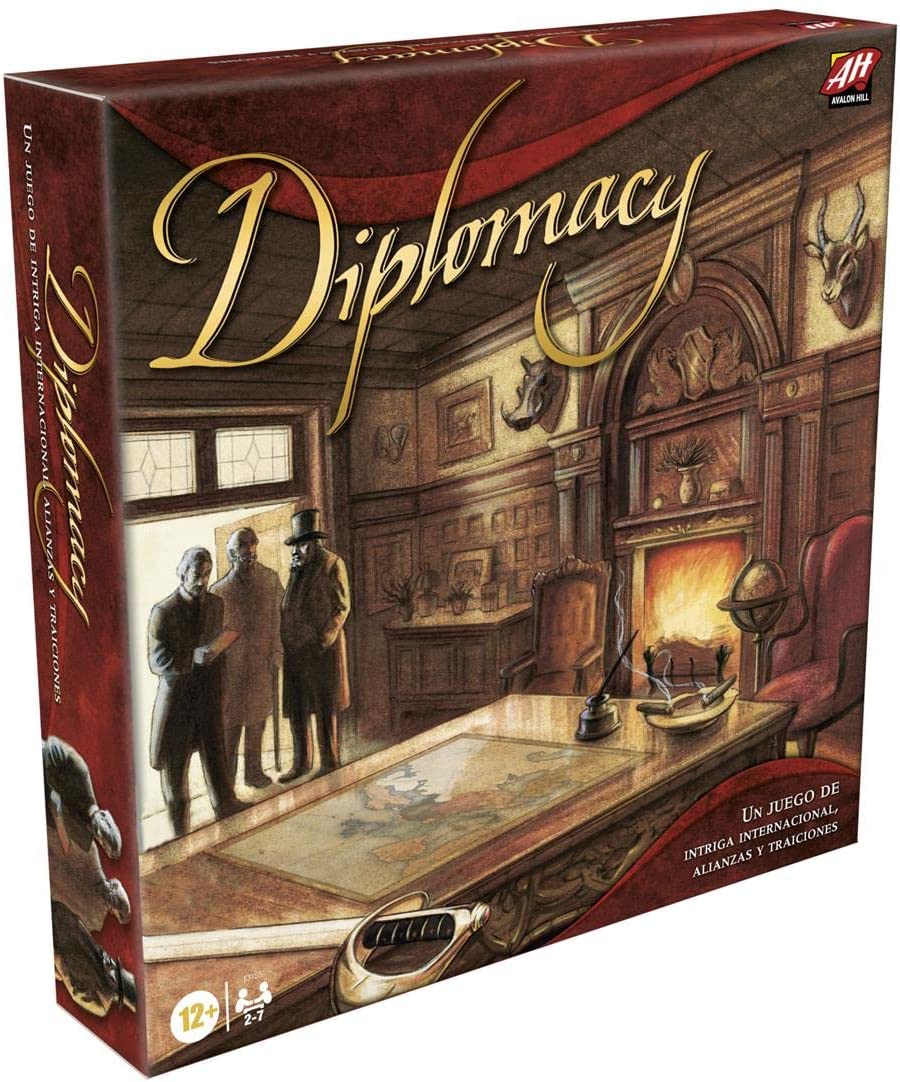 Avalon Hill Diplomacy Brettspiel, Mehrfarbig