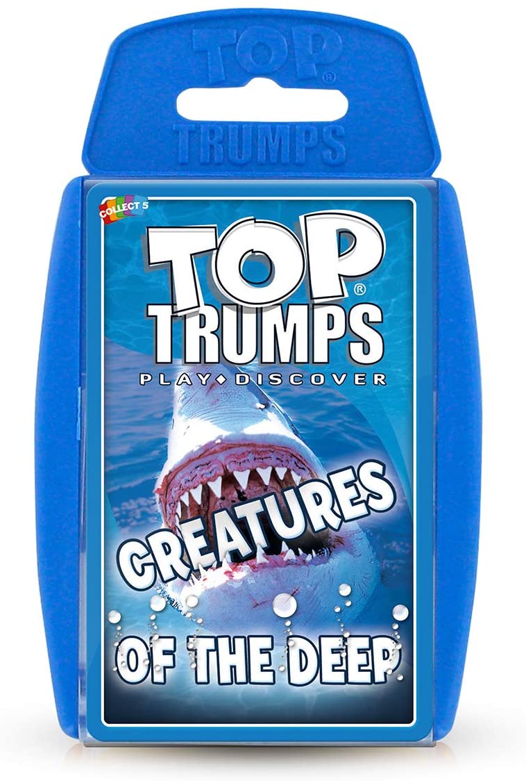 Top Trumps Kreaturen des Deep Card Game