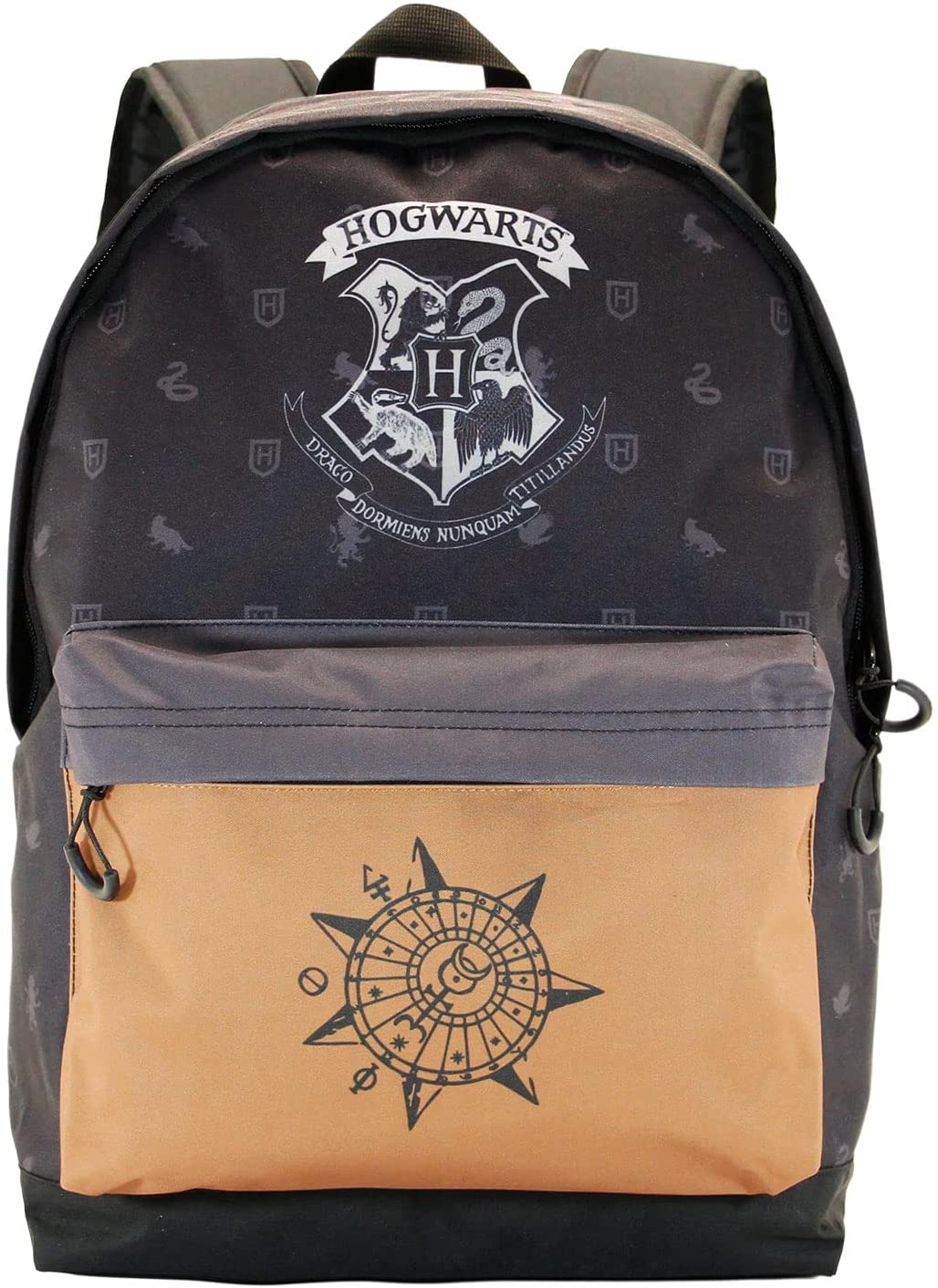 Karactermania Harry Potter Hogwarts Fan-Rucksack, Schwarz