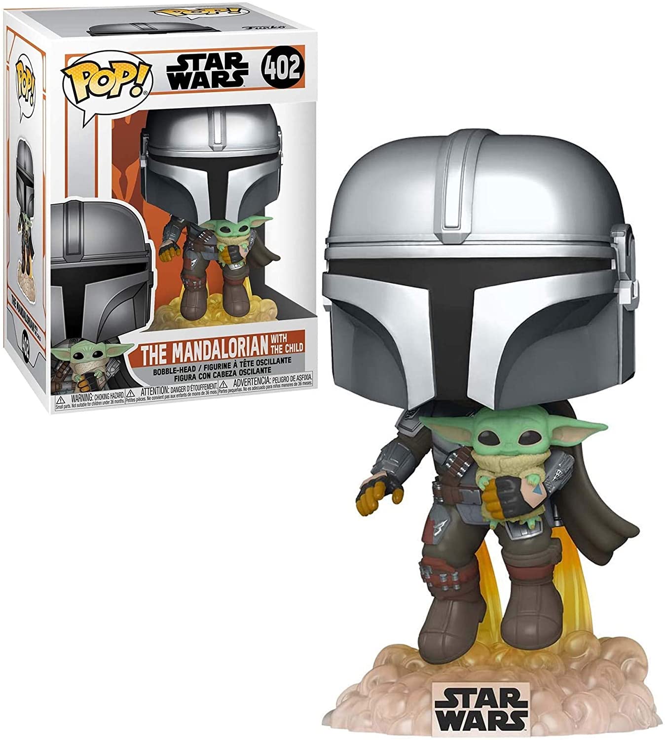 Star Wars Der Mandalorianer mit dem Kind Funko 50959 Pop! Vinyl #402