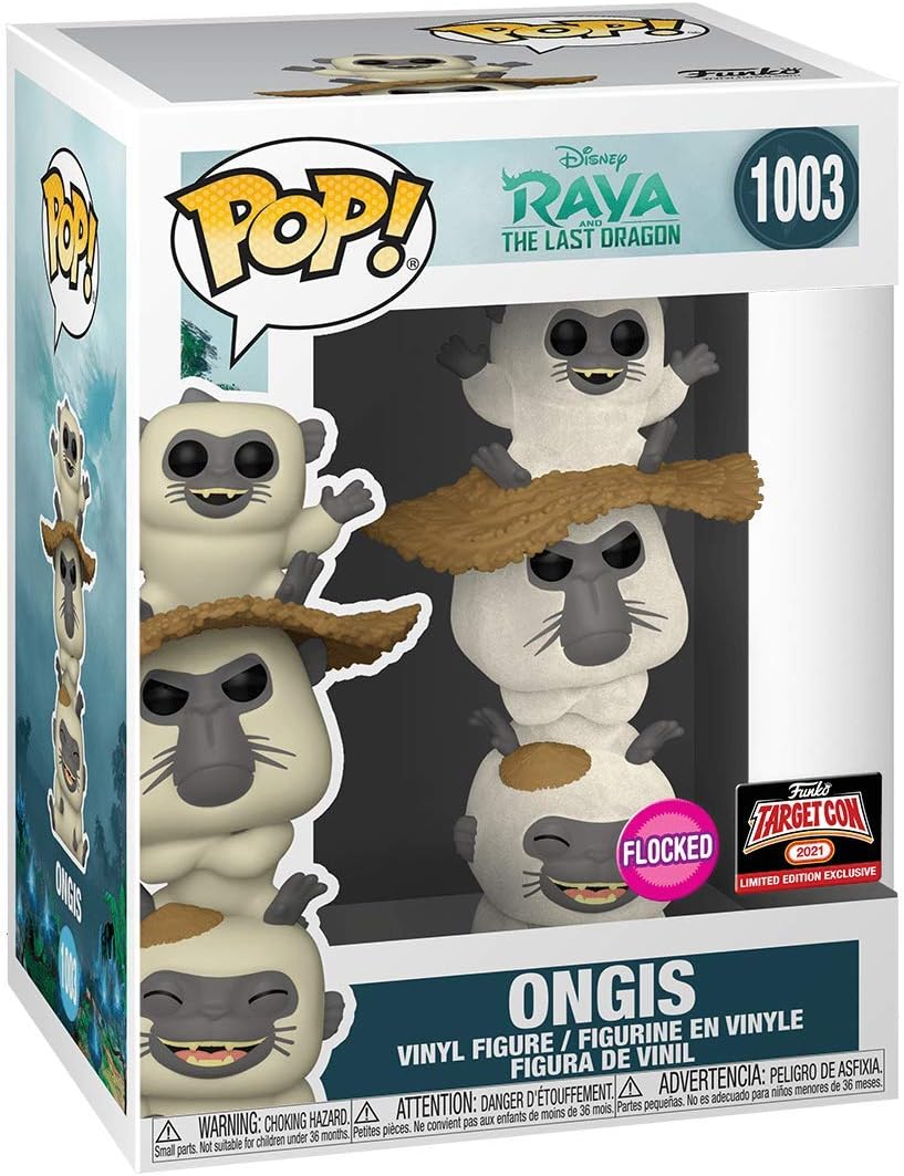 Funko POP! Vinyl Disney #1003: Raya, der letzte Drache, beflockte Ongis