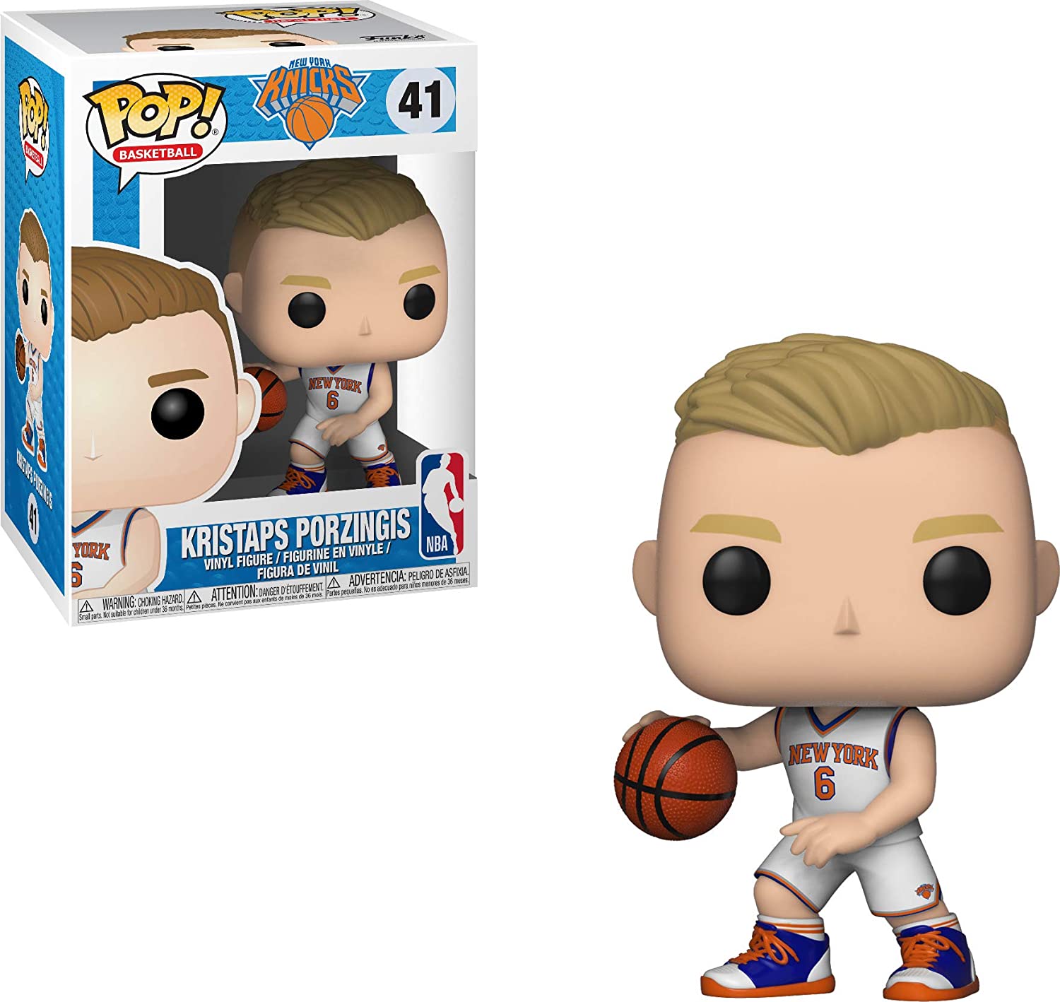 Funko Pop! NBA - Kristaps Porzingis Vinyl Figur #41 (34451)