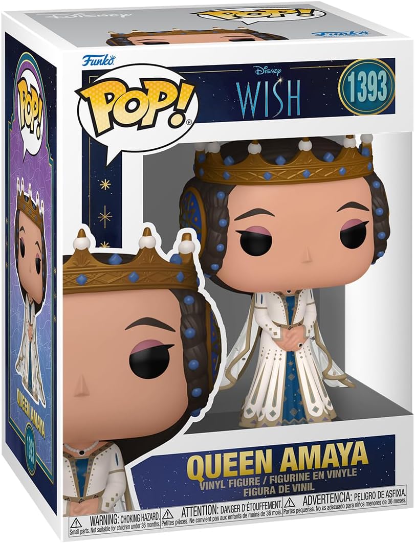 Funko POP! Vinyl: Disney Wish – Königin Amaya – Vinyl-Sammelfigur