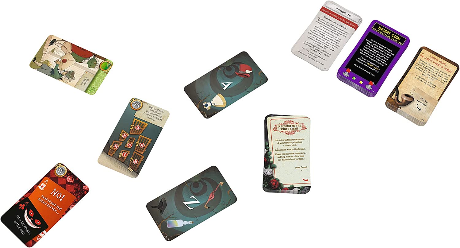 Asmodee Unlock 5! Heroic Adventures Brettspiel