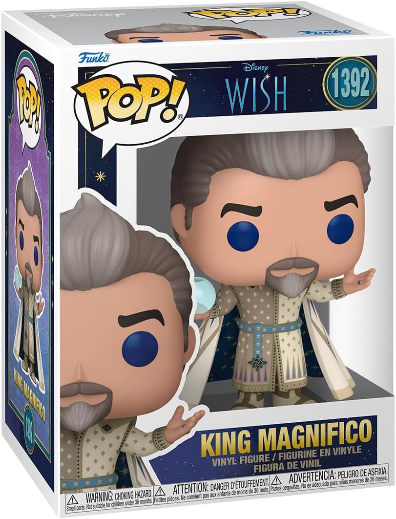 Funko POP! Vinyl: Disney Wish - King Magnifico - Vinyl-Sammelfigur