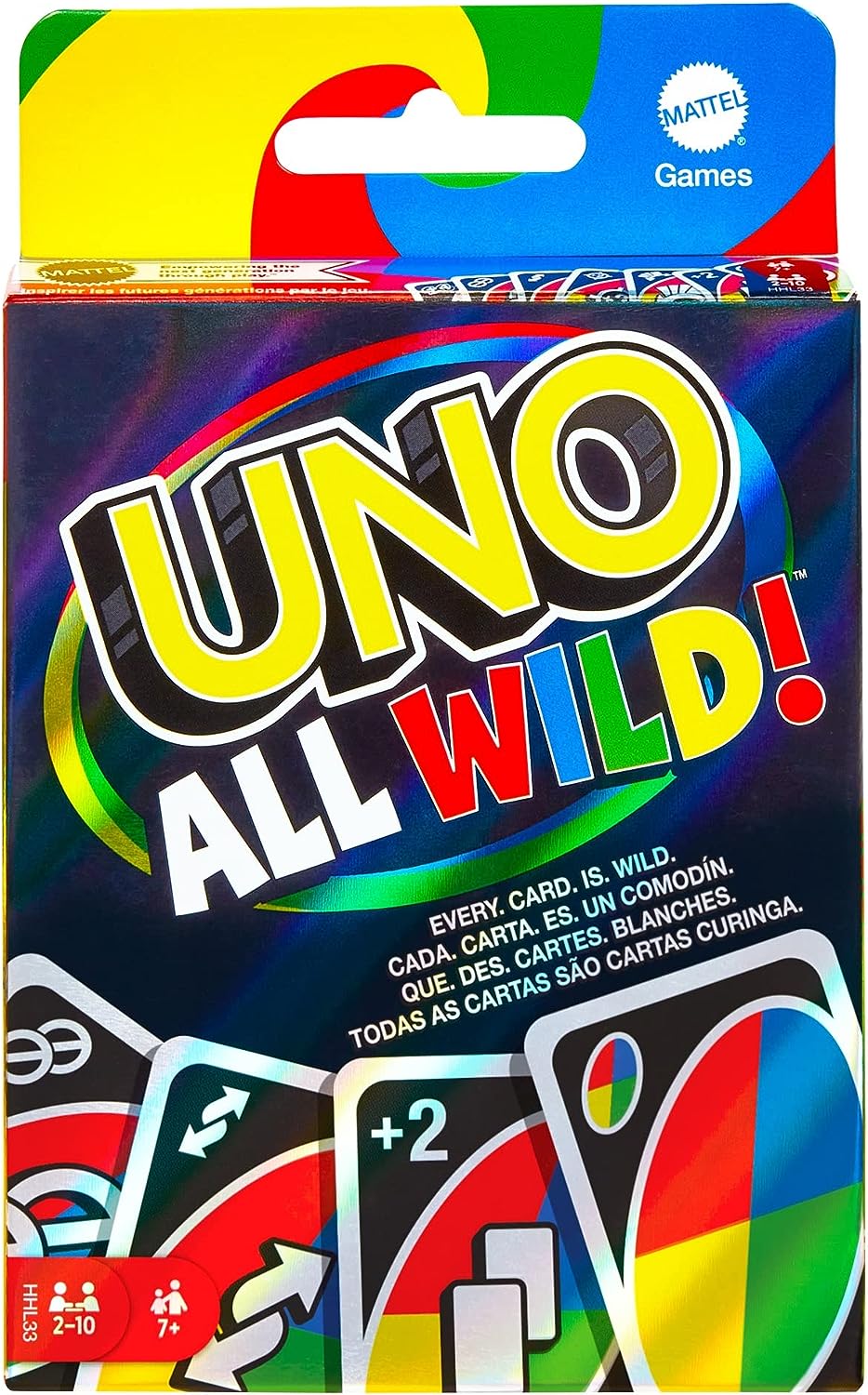 Mattel Games UNO All Wild Card Spiel (HHL33)