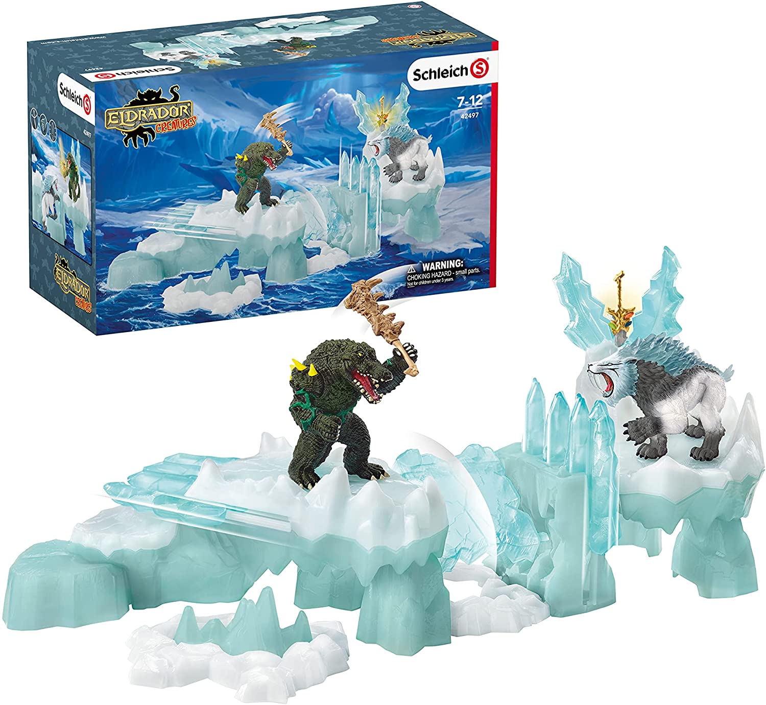 Schleich Eldrador Creatures Angriff auf die Eisfestung Spielset 42497