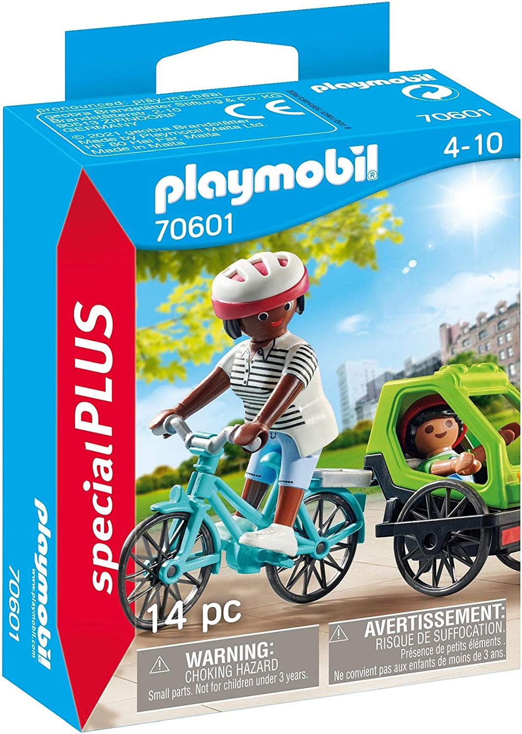 Playmobil 70601 Special Plus Fahrradausflug Spielset – Fahrradabenteuer für Mutter und Kind ab 4 Jahren