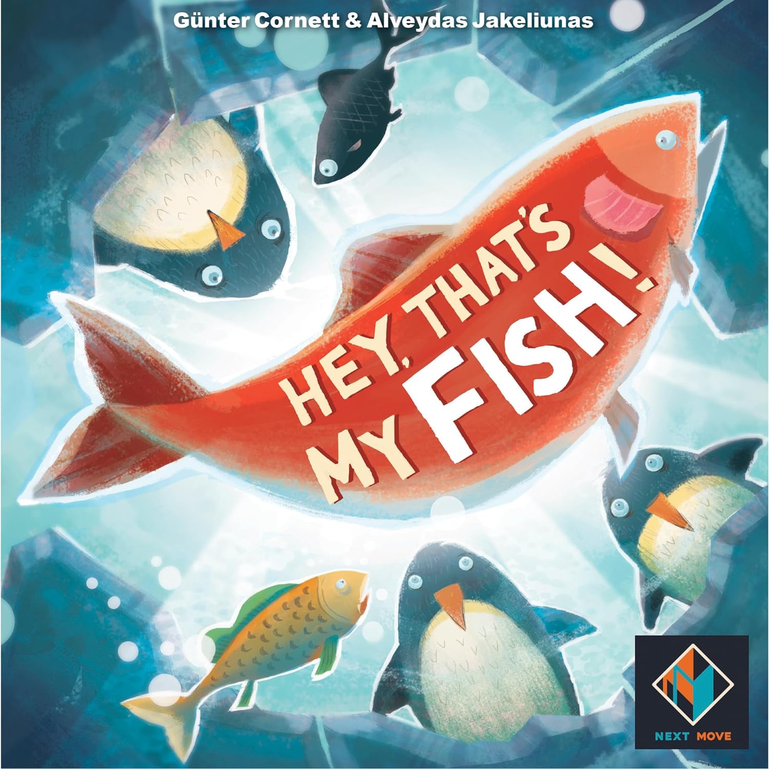 Hey, das ist mein Fisch! Brettspiel – Ein strategisches Pinguin-Angelabenteuer-Brettspiel
